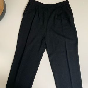 Lovely black St. John’s suit trousers